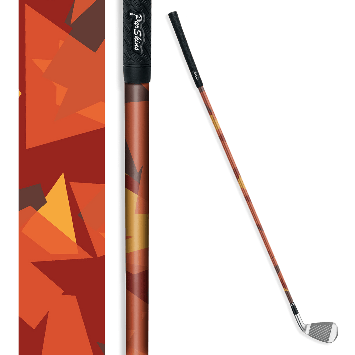 Iron + Putter Shaft Shattered Autumn Skin
