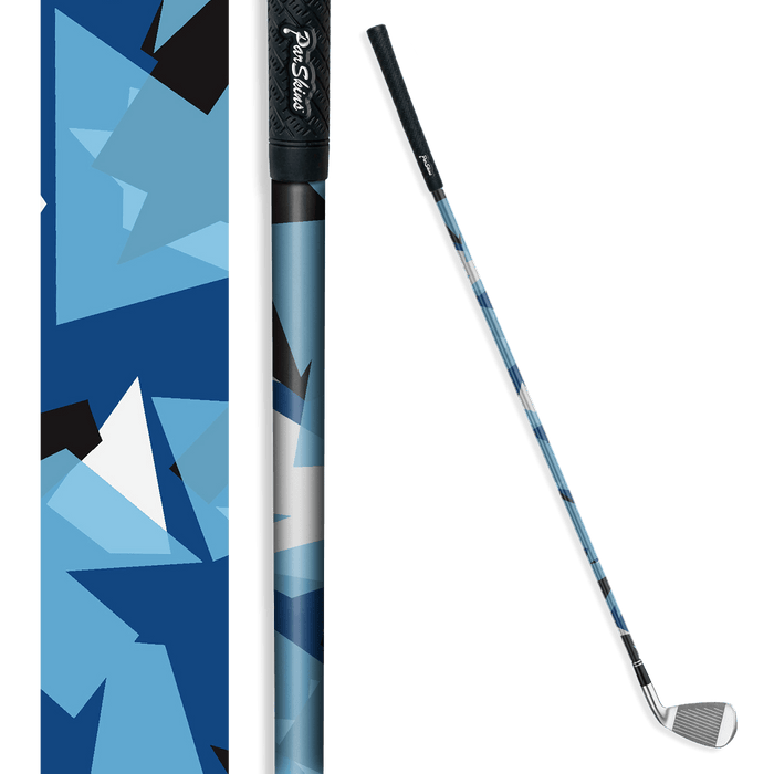 Iron + Putter Shaft Shattered Baby Blue Skin