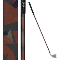 Iron + Putter Shaft Shattered Blue Copper Skin