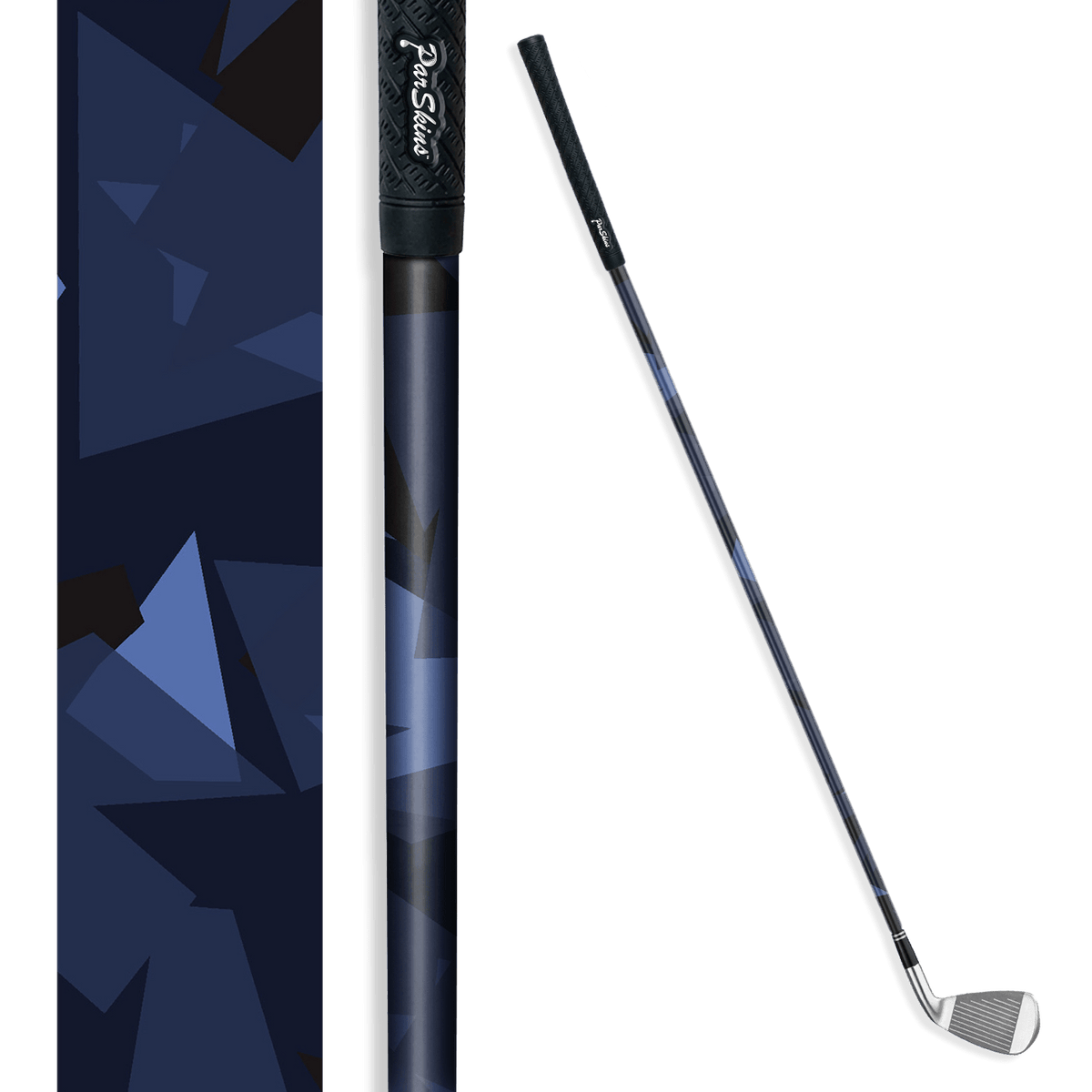Iron + Putter Shaft Shattered Blue Midnight Skin