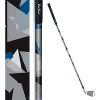 Iron + Putter Shaft Shattered Blue Tiger Skin