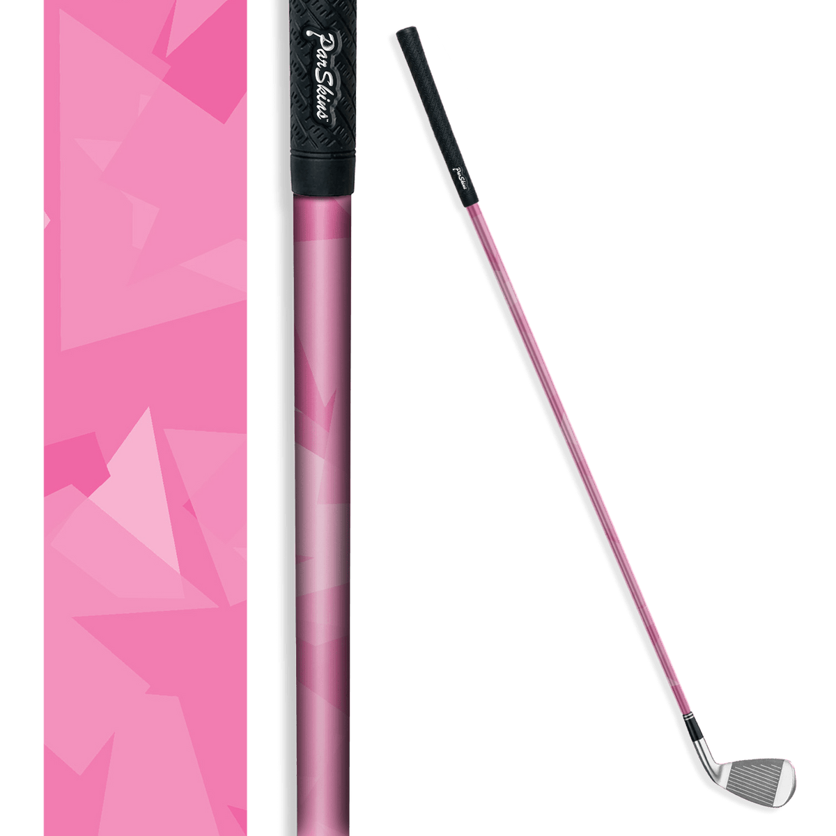 Iron + Putter Shaft Shattered Elite Pink Skin