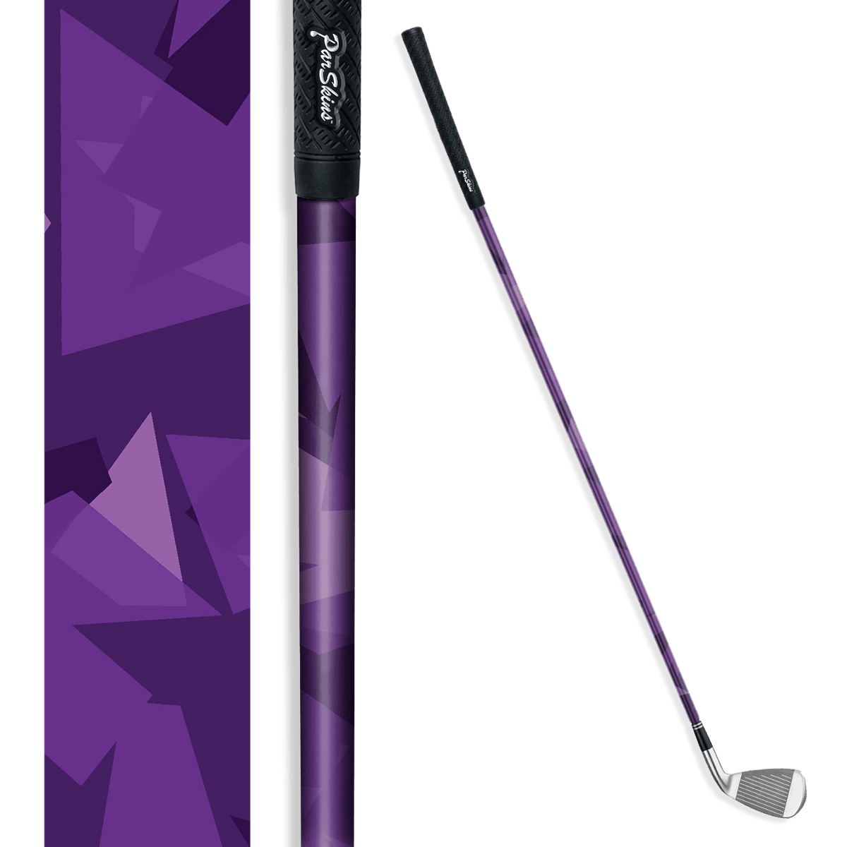Iron + Putter Shaft Shattered Elite Purple Skin