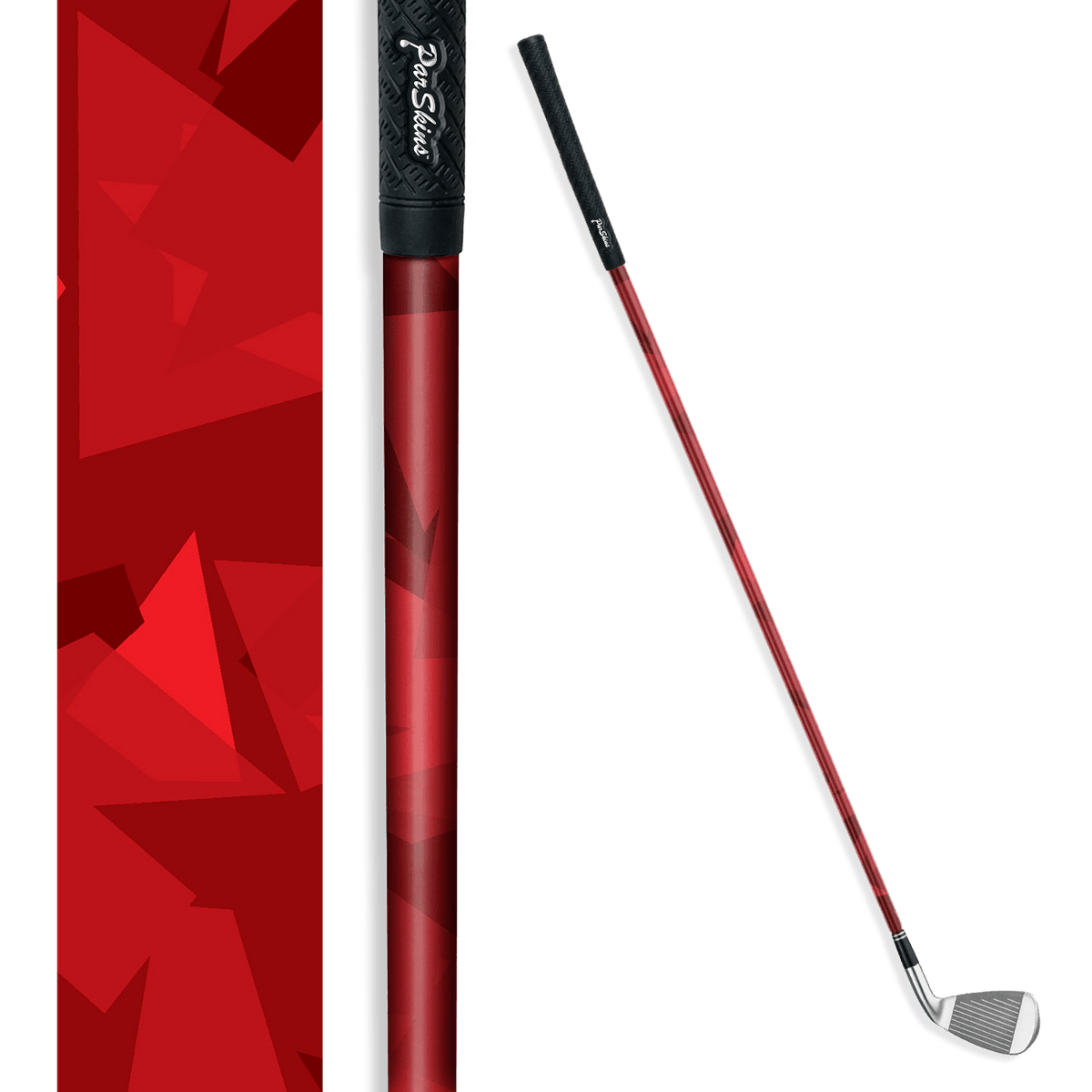 Iron + Putter Shaft Shattered Elite Red Skin