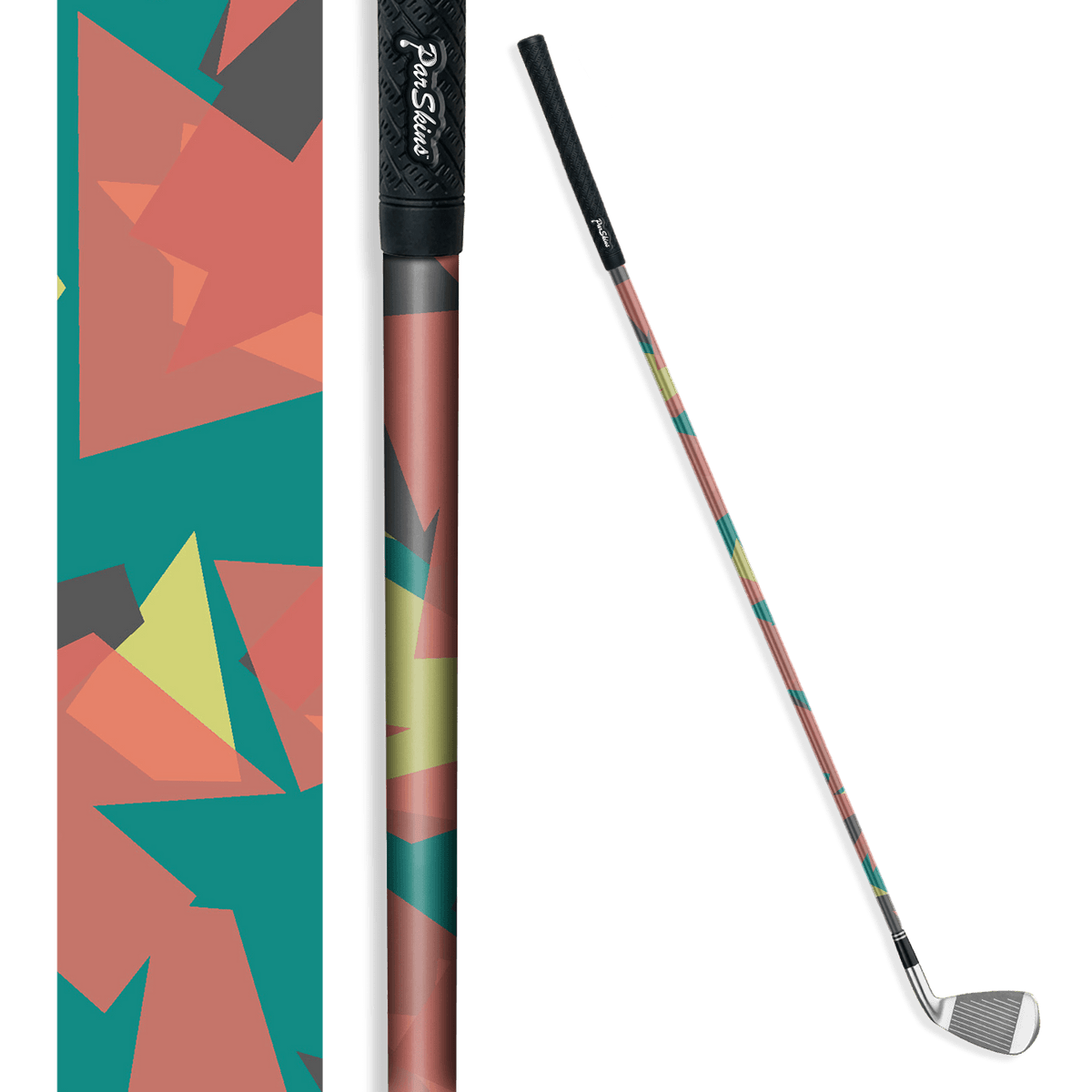 Iron + Putter Shaft Shattered Fiesta Skin