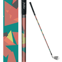 Iron + Putter Shaft Shattered Fiesta Skin