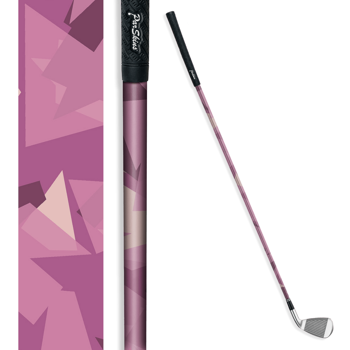 Iron + Putter Shaft Shattered Floral Skin