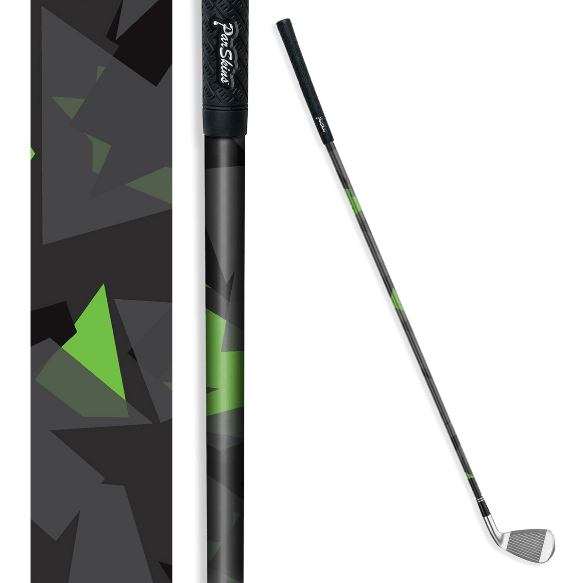 Iron + Putter Shaft Shattered Metro Green Skin