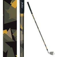 Iron + Putter Shaft Shattered Militant Yellow Skin