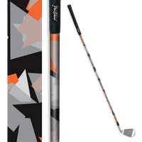 Iron + Putter Shaft Shattered Orange Tiger Skin