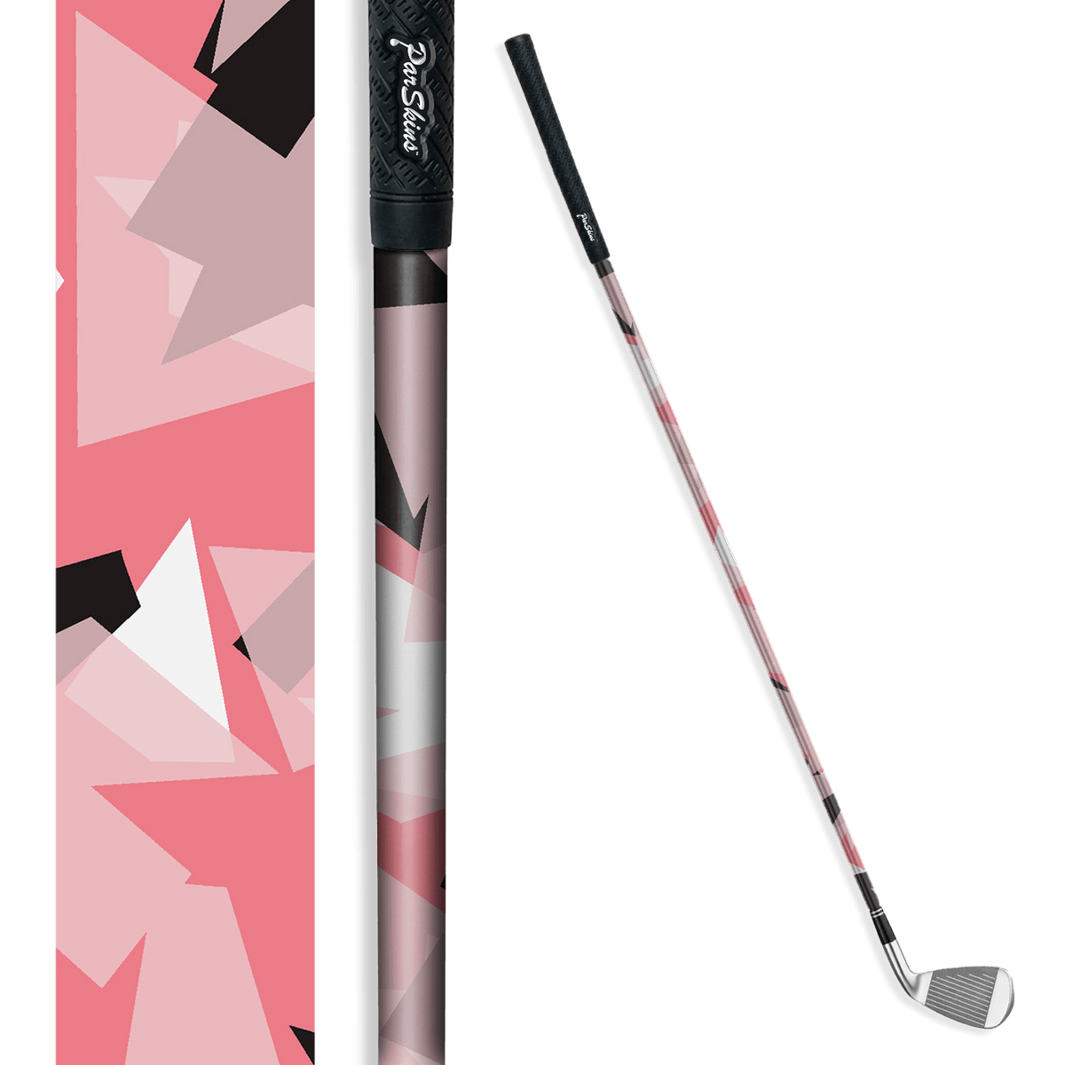 Iron + Putter Shaft Shattered Pink Skin