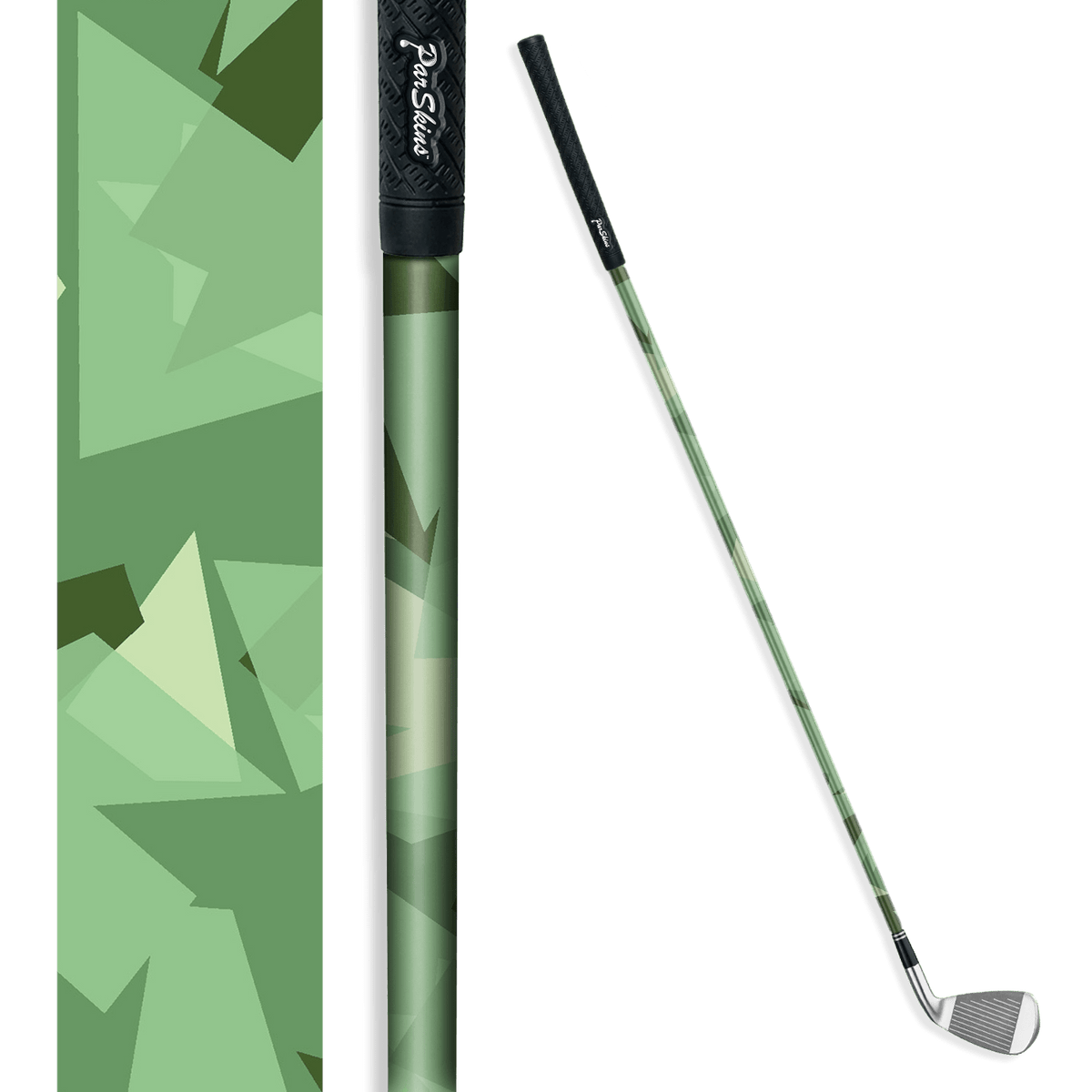 Iron + Putter Shaft Shattered Pistachio Skin