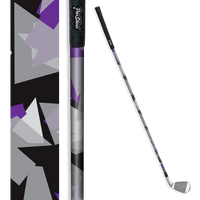 Iron + Putter Shaft Shattered Purple Tiger Skin