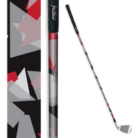 Iron + Putter Shaft Shattered Red Tiger Skin