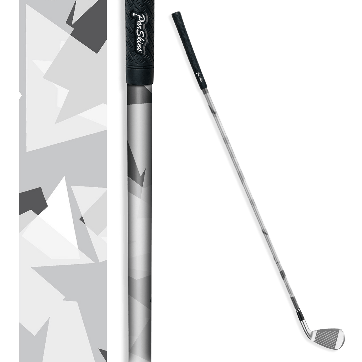 Iron + Putter Shaft Shattered Snow Skin