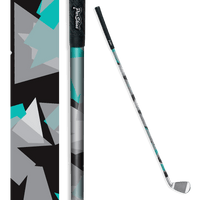 Iron + Putter Shaft Shattered Tiffany Blue Tiger Skin