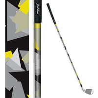 Iron + Putter Shaft Shattered Yellow Tiger Skin