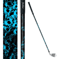 Iron + Putter Shaft Skull Cyan Skin