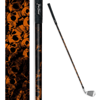 Iron + Putter Shaft Skull Orange Skin