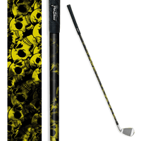 Iron + Putter Shaft Skull Yellow Skin