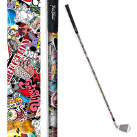 Iron + Putter Shaft Sticker Bomb Color Skin