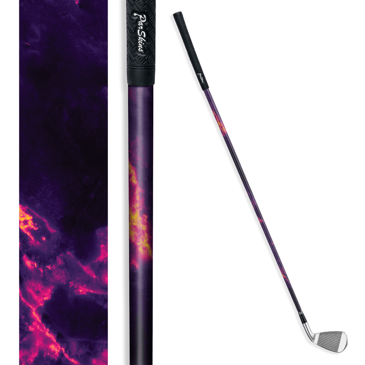 Iron + Putter Shaft Stone Bewitched Marble Skin