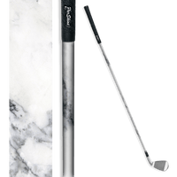 Iron + Putter Shaft Stone Bianco Carrara Marble Skin