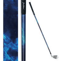 Iron + Putter Shaft Stone Blue Ice Marble Skin