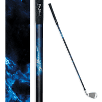 Iron + Putter Shaft Stone Blue Lightning Marble Skin