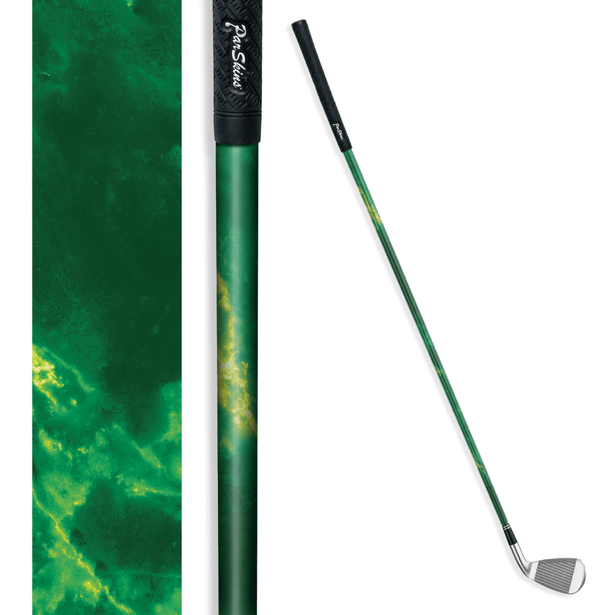 Iron + Putter Shaft Stone Jade Marble Skin