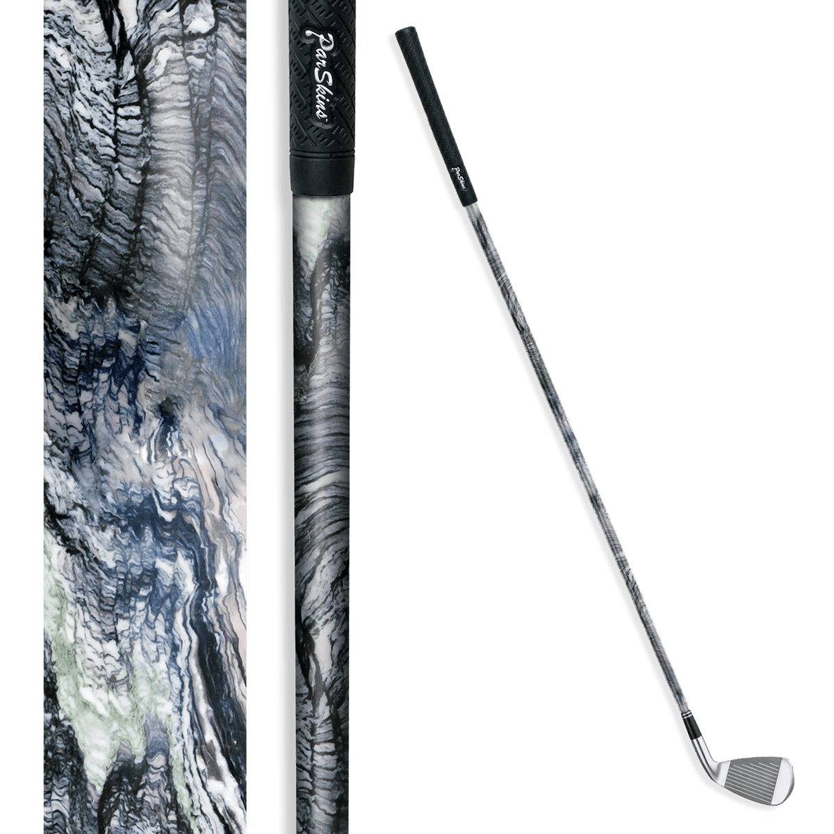Iron + Putter Shaft Stone Typhoon Gray Granite Skin