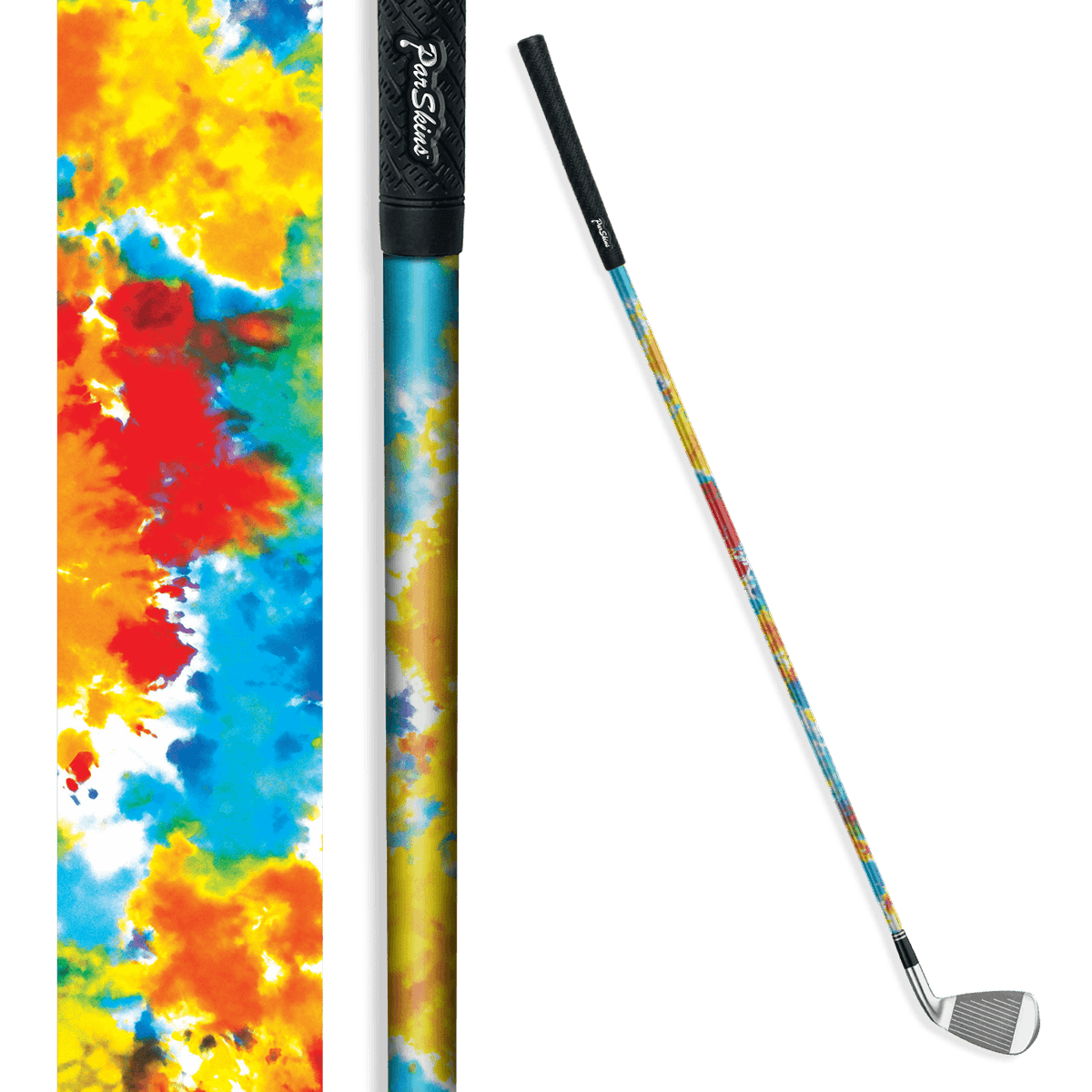 Iron + Putter Shaft Tie Dye Coral Reef Skin