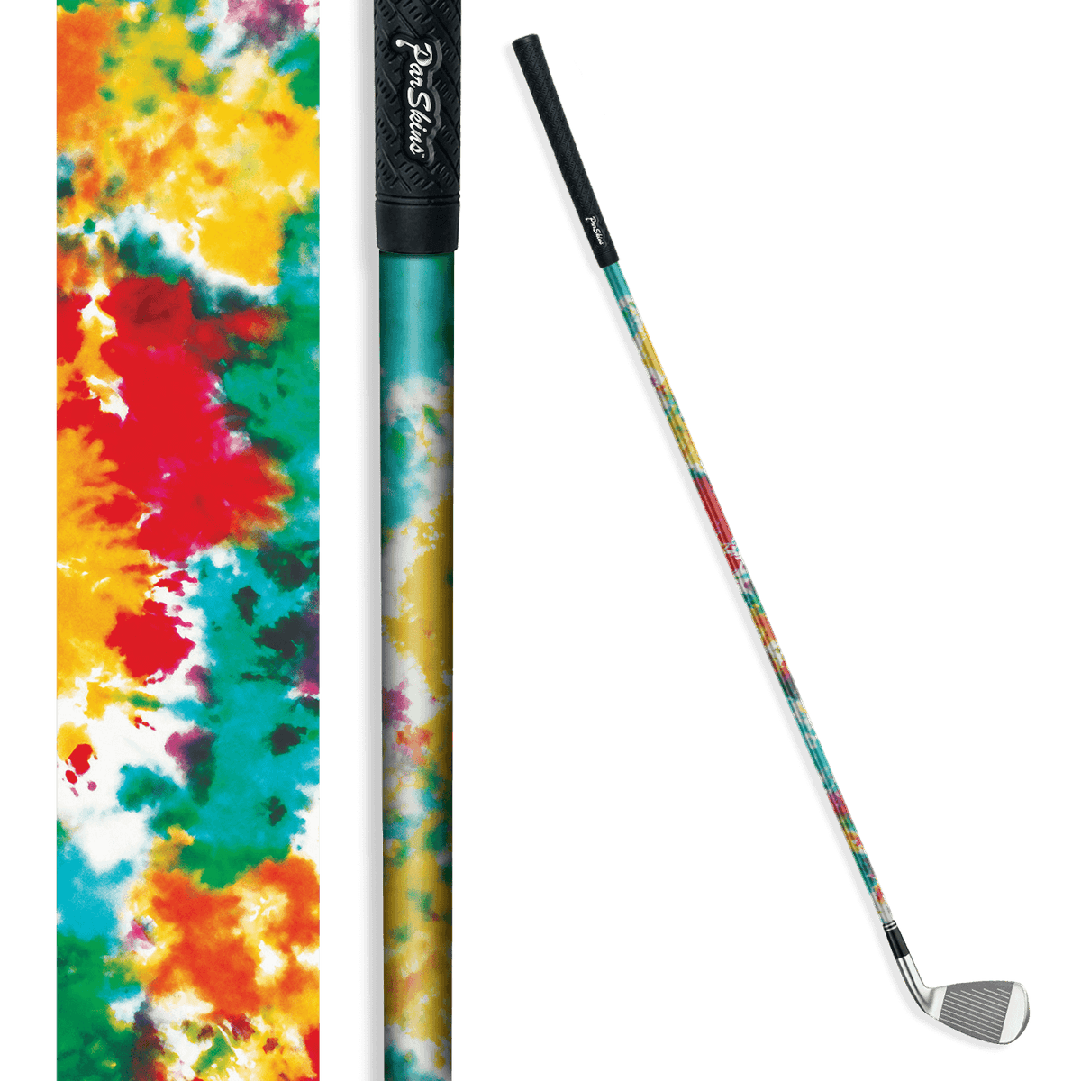 Iron + Putter Shaft Tie Dye Jungle Fever Skin