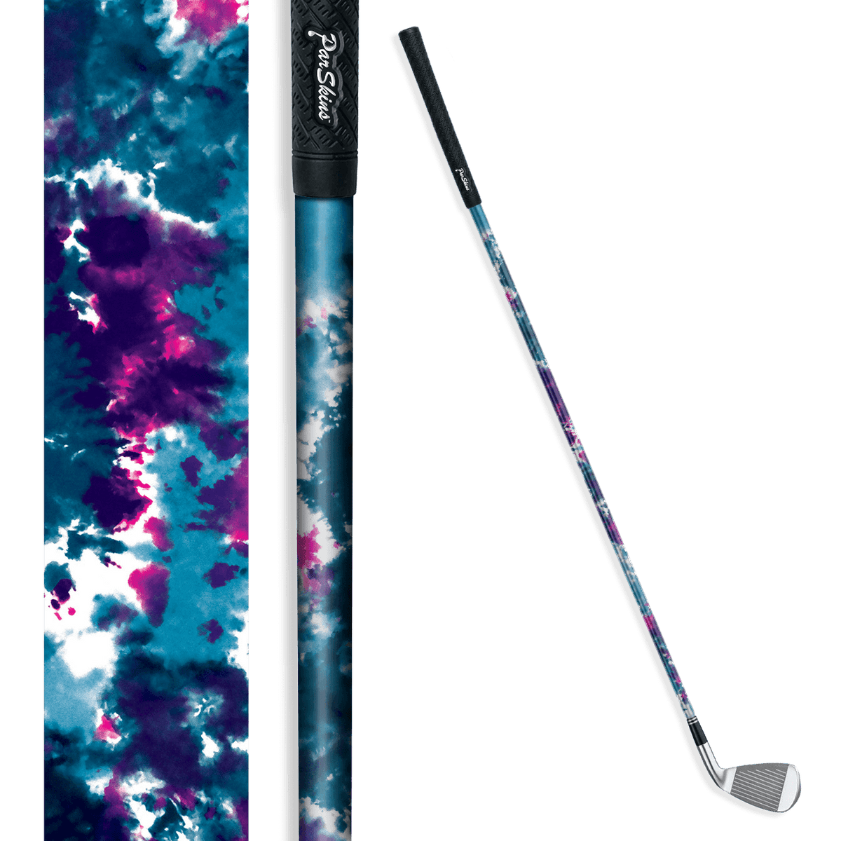 Iron + Putter Shaft Tie Dye Teen Spirit Skin