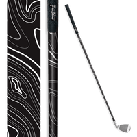 Iron + Putter Shaft Topographic Black Skin