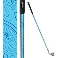 Iron + Putter Shaft Topographic Blue Skin