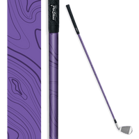 Iron + Putter Shaft Topographic Purple Skin