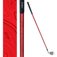 Iron + Putter Shaft Topographic Red Skin