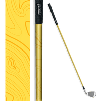 Iron + Putter Shaft Topographic Yellow Skin
