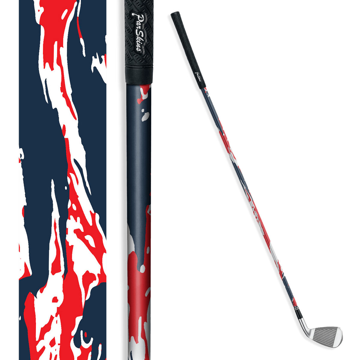 Iron + Putter Shaft Vietnam Tiger Stripe America Skin