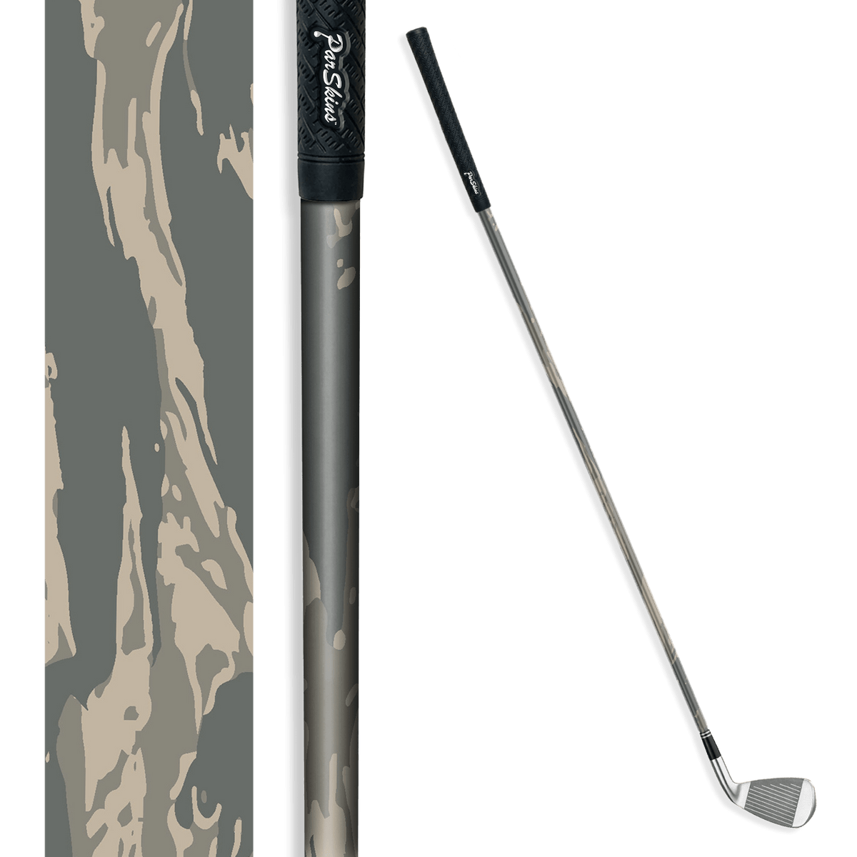 Iron + Putter Shaft Vietnam Tiger Stripe Army Skin