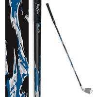 Iron + Putter Shaft Vietnam Tiger Stripe Blue Tiger Skin