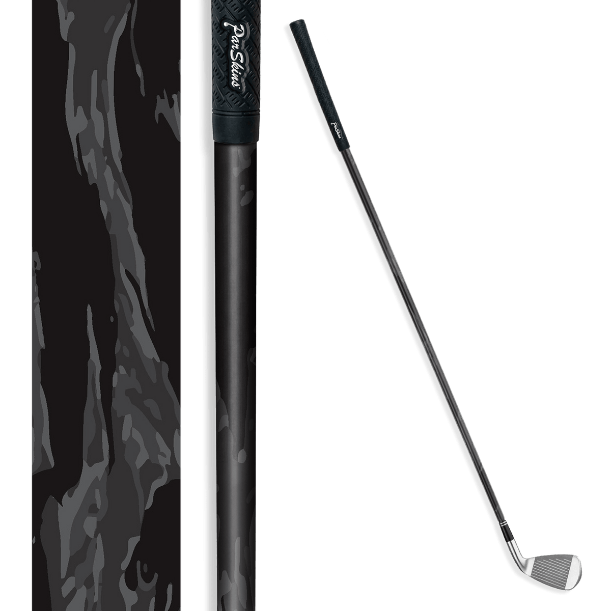 Iron + Putter Shaft Vietnam Tiger Stripe Elite Black Skin