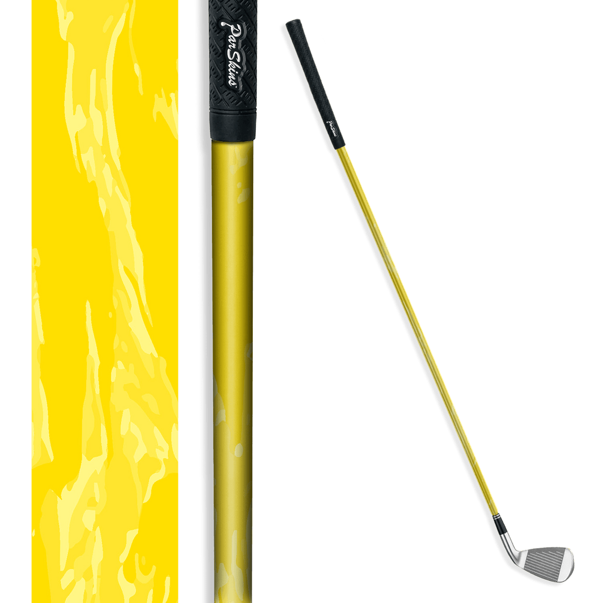 Iron + Putter Shaft Vietnam Tiger Stripe Elite Yellow Skin