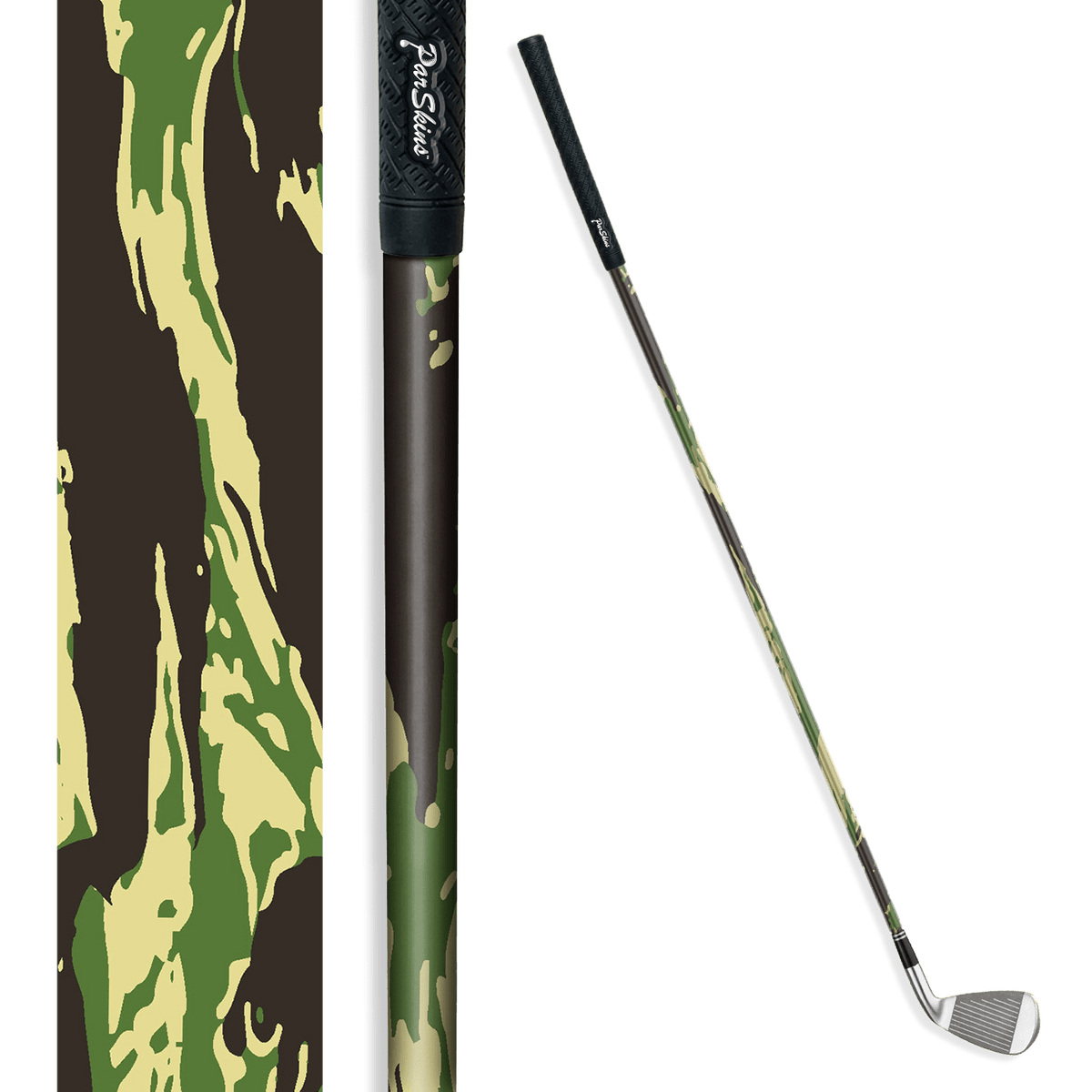 Iron + Putter Shaft Vietnam Tiger Stripe Jungle Skin