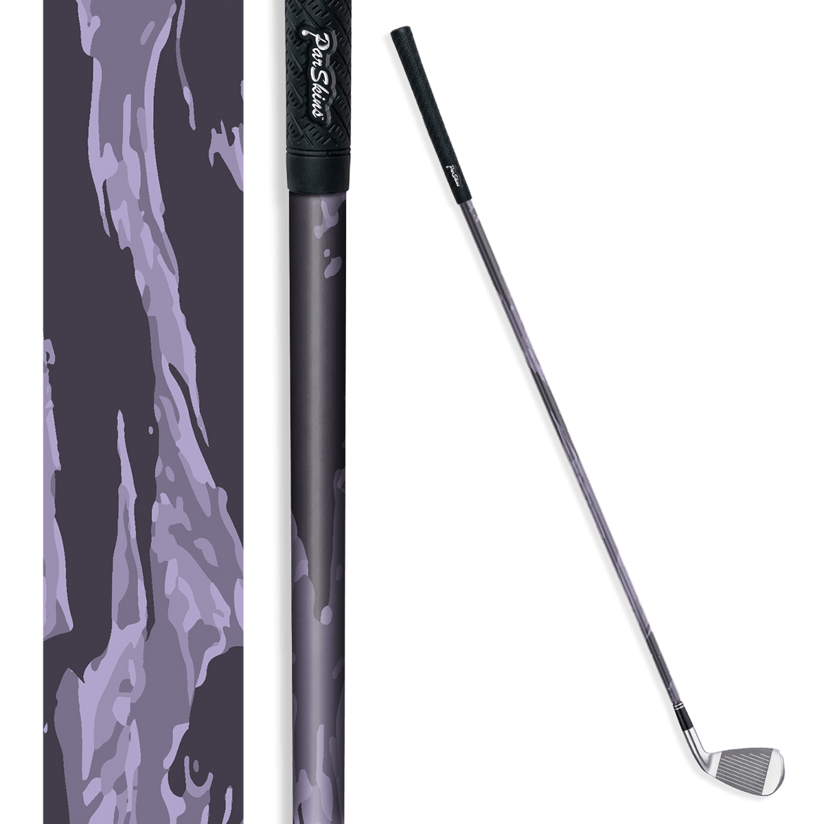 Iron + Putter Shaft Vietnam Tiger Stripe Lilac Skin