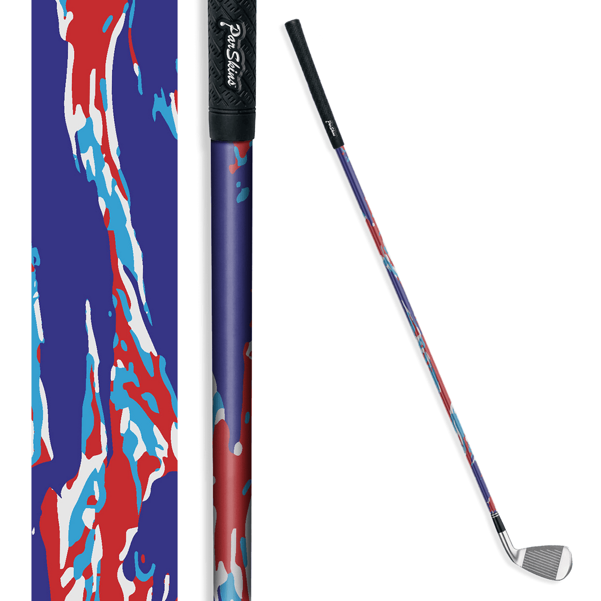 Iron + Putter Shaft Vietnam Tiger Stripe M Series Skin