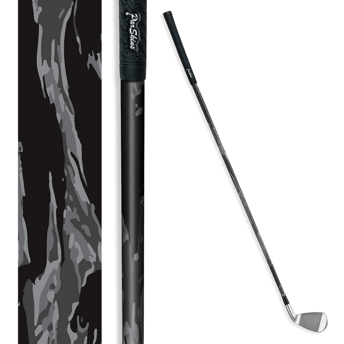 Iron + Putter Shaft Vietnam Tiger Stripe Midnight Skin