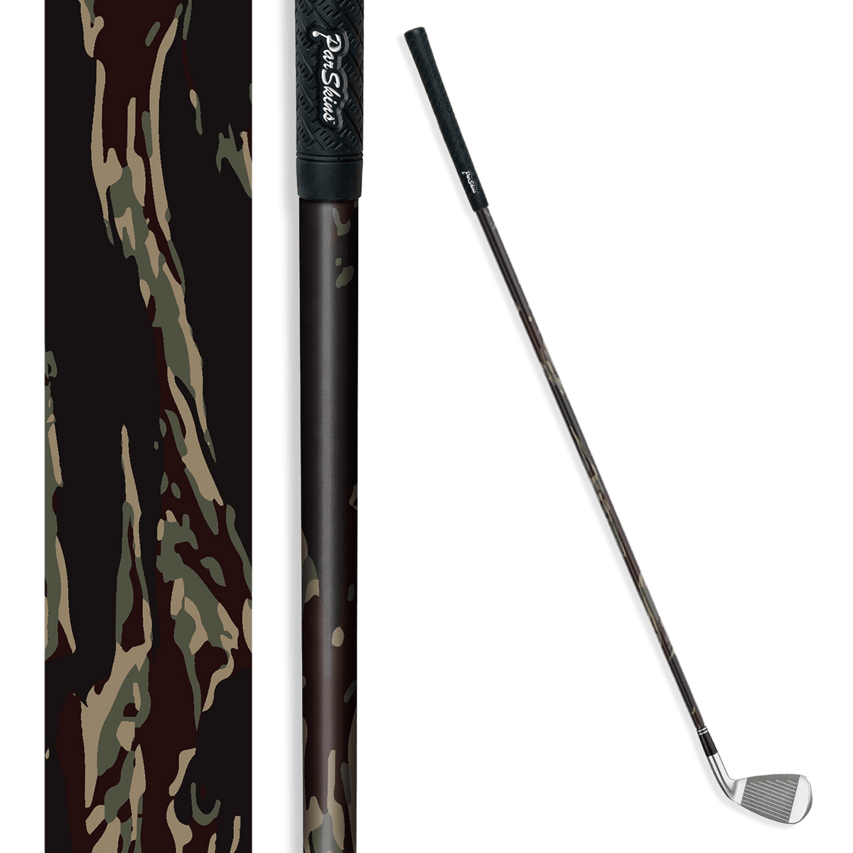 Iron + Putter Shaft Vietnam Tiger Stripe Militant Blood Skin