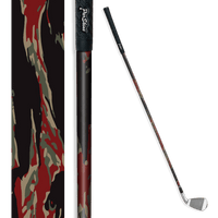 Iron + Putter Shaft Vietnam Tiger Stripe Militant Red Skin